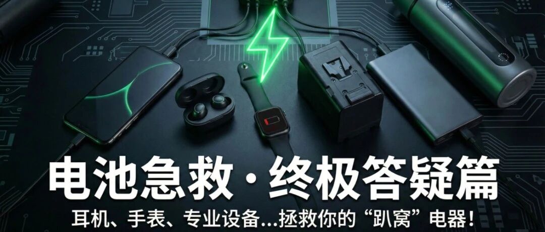 上篇电池急救法火了，但这些“特殊设备”你们问爆了！（附终极答疑）